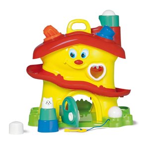 Casinha de Atividades Amarela Calesita