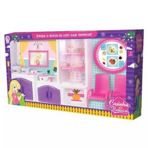 Casinha de Boneca Sala de Estar Lua de Cristal