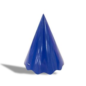 Chapéu De Aniversário Azul C/8 Unidades Silver Festas