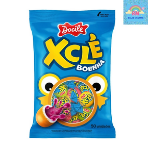 Chiclete Xclé Bolinha 225g Docile Chiclete Xclé Bolinha 225g Docile