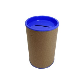 Cofrinho de Papel Azul Royal C/6 Unidades Massari