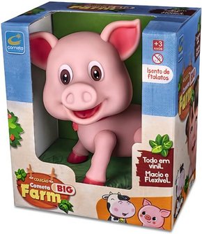 Brinquedo Porquinho Cometa Big Farm Cometa