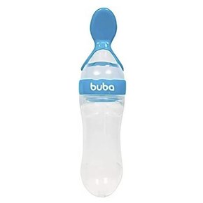 Colher Dosadora de Silicone Azul Buba