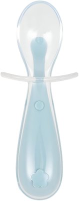 Colher Em Silicone Azul Buba