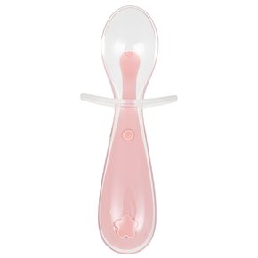 Colher Em Silicone Rosa Buba