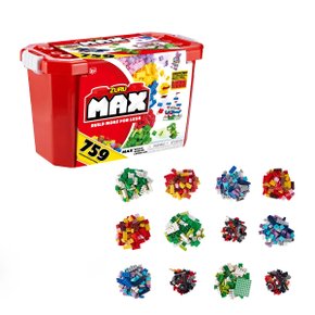 Conjunto De Blocos De Construção Max 759 Peças