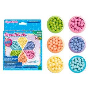 Conjunto De Miçangas Aquabeads Cores Pastéis Epoch