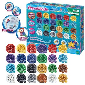 Conjunto De Miçangas Aquabeads Shiny Bead Epoch