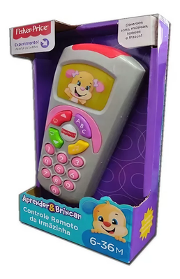 Controle Remoto Cachorrinho Rosa Fisher