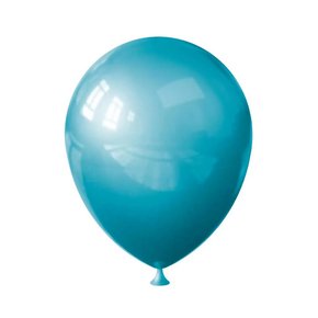 Balões Joy 9" 23cm Azul Candy Retrô C/25 Unidades