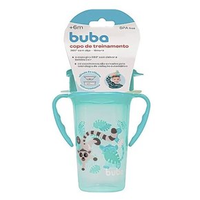 Copo Antivazamento Lemure Verde Buba