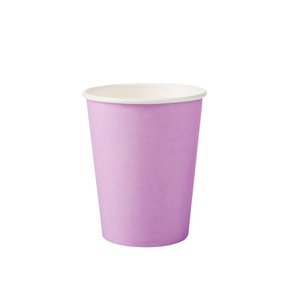 Copo De Papel Lilás 250ml C/8 Unidades Make+