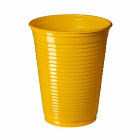 Copo Descartável 200ml Dourado C/50 Unidades Forfest