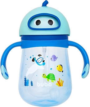 Copo Mergulho Válvula Anticólica Azul Buba