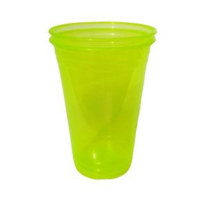 Copo Plástico Balada 300ml Verde Neon C/25 Unidades Copobras Copo Plástico Balada 300ml Verde Neon C/25 Unidades Copobras
