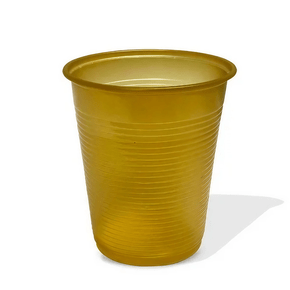 Copo Plástico Festinha 200ml Dourado C/50 Copobras Copo Plástico Festinha 200ml Dourado C/50 Copobras