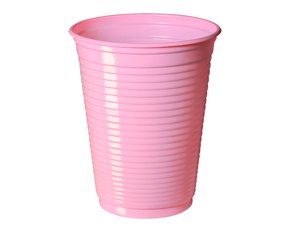 Copo Plástico Festinha 200ml Rosa Claro C/50 Copobras Copo Plástico Festinha 200ml Rosa Claro C/50 Copobras
