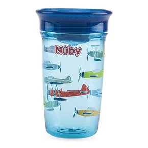 Copo Tritan Antivazamento Azul Nuby