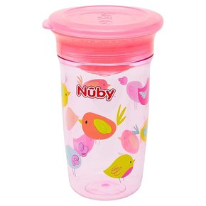 Copo Tritan Antivazamento Rosa Nuby
