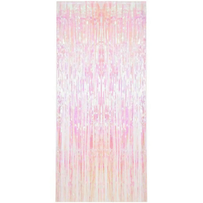 Cortina Metalizada Furtacor Rosa Silver Festas