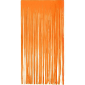 Cortina Metalizada Laranja Make+