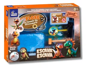 Dino Fóssil Escava Escava Fenix