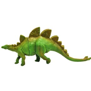 Dinossauro Estegossauro Verde Cometa