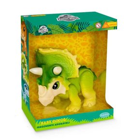 Dinossauro Jurassic World Dino Baby Triceratops Pupee
