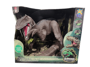 Dinossauro Velociraptor Diverdinos Gigante Diver Toys