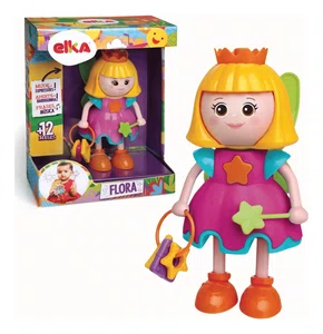 Flora Fadinha de Atividades Com Vestido Sortidos Elka