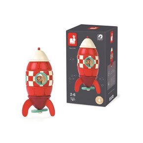 Foguete Magnético Vermelho Janod