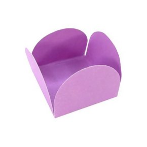 Forminha 4 Pétalas Lilás C/50 Unidades NC Toys