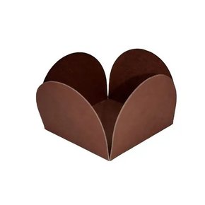 Forminha 4 Pétalas Marrom C/50 Unidades Yupi Festas