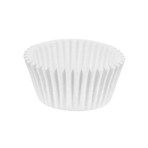 Forminha Mini Cupcake Branca C/100 Unidades Reiki