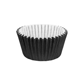 Forminha Mini Cupcake Preta C/100 Unidades Reiki