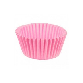 Forminha Mini Cupcake Rosa C/100 Unidades Reiki