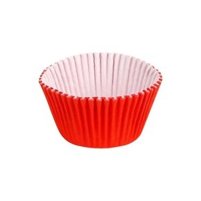 Forminha Mini Cupcake Vermelha C/100 Unidades Reiki