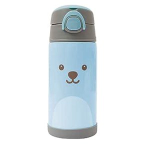 Garrafinha Térmica Parede Dupla Gummy Azul Buba