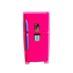 Geladeira Mini Freezer Na Solapa Rosa e Roxo Bs Toys
