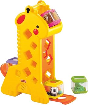 Girafa Com Blocos Divertidos Fisher Price