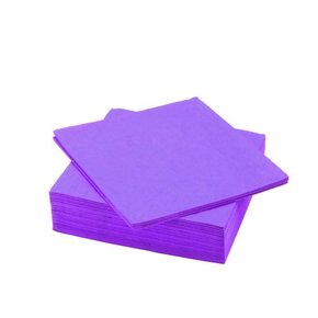 Guardanapo De Papel Pequeno Lilás C/50 Unidades Forfest