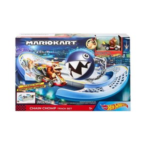 Hot Wheels Mario Kart Pista de Brinquedo Chain Chomp Mattel