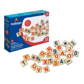 Jogo Brincando Com Letras e Números Xalingo