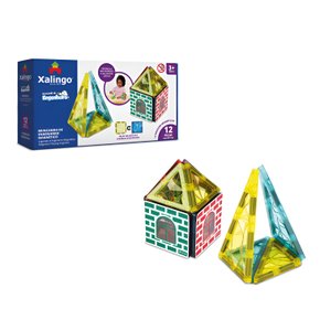 Brincando De Engenheiro Magnético 12 Peças Xalingo