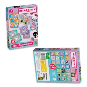 Jogo da Memória Hello Kitty e Amigos Grow