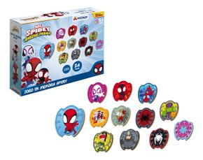 Jogo da Memória Spidey Marvel 24 Peças Xalingo