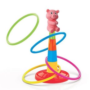 Jogo de Argolas Porquinho Lider