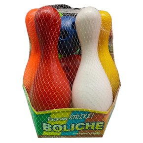 Jogo de Boliche Infantil Colorido Lider