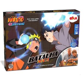 Jogo de Tabuleiro Naruto Shippuden Batalha Ninja Elka