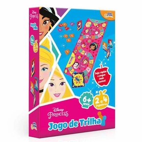 Jogo de Trilha Infantil Princesas Disney Toyster Jogo de Trilha Infantil Princesas Disney Toyster